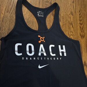 Nike Black Orangetheory Coach Tank Tops- size small women’s